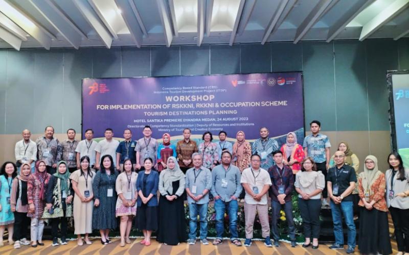 Formulation of the SKKNI Draft, KKNI Draft, and Occupational Scheme Draft in the field of Tourism Destination Planning and Development