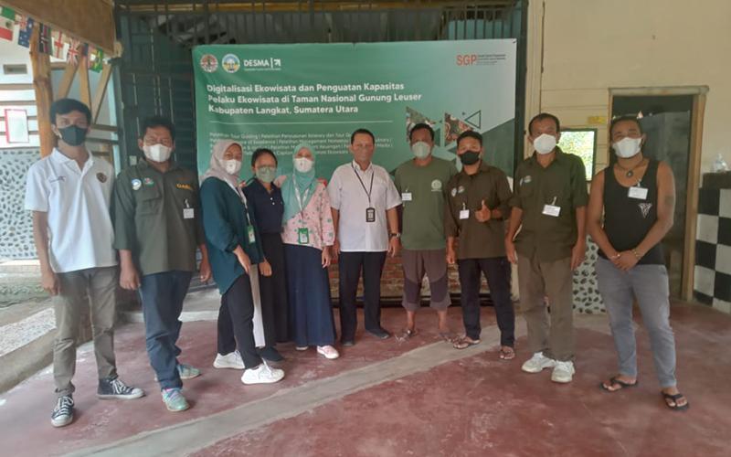 Kunjungan Audit CHSE di Kawasan Ekowisata Batu Katak,  Taman Nasional Gunung Leuser, Kabupaten Langkat Sumatra Utara